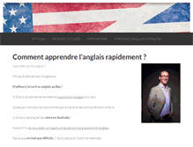 Tablet Screenshot of anglais5minutes.fr
